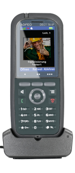 AGFEO Telefon DECT78 IP - Anthrazit