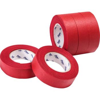 VDE / Gewebe-Klebeband Rot 10 m - 5er Set