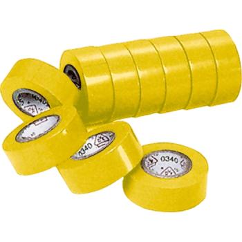 VDE / PVC-Isolierband gelb 10 m - 10er Set