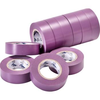 VDE / PVC-Isolierband violett 10 m - 10er Set