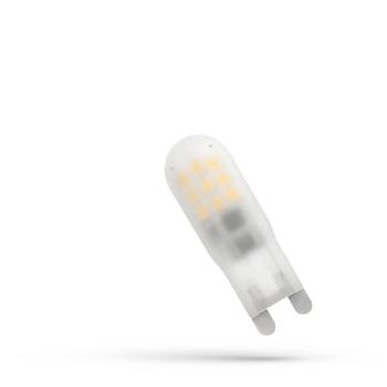 SPECTRUM LED Säulen Leuchte - 2,5 W - G9 - Silikon/Frosted