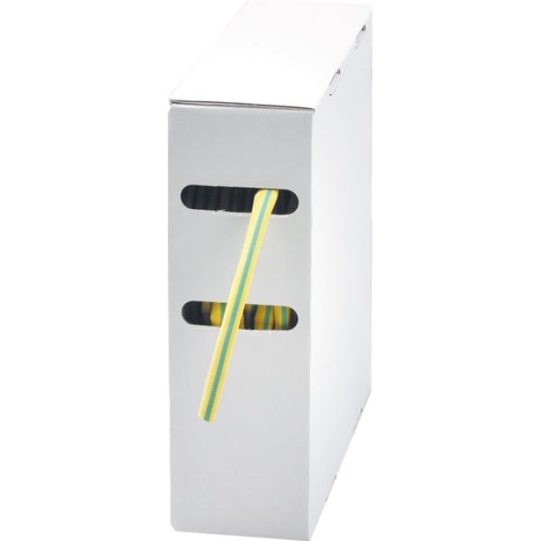 Schrumpfschlauch-Box mit farbigem Schrumpfschlauch 24,4 mm - Box 5m