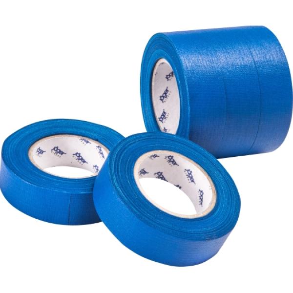 VDE / Gewebe-Klebeband Blau 10 m - 5er Set