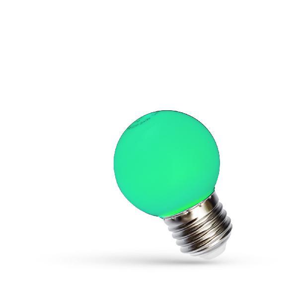 SPECTRUM LED Kugelbirne E27 - 1W - G45 - verschiedene Farben